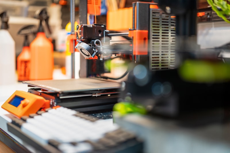 3D printer in operation